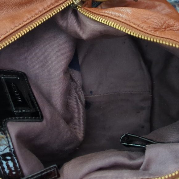 Jaeger Brown and Black Purse - Picture 3 of 3